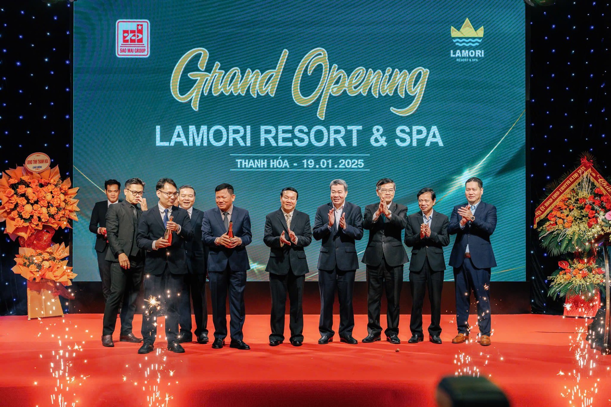 GRAND OPENING OF LAMORI RESORT & SPA - AN ECO-TOURISM COMPLEX WORTH 1,500 BILLION VND IN THO XUAN, THANH HOA