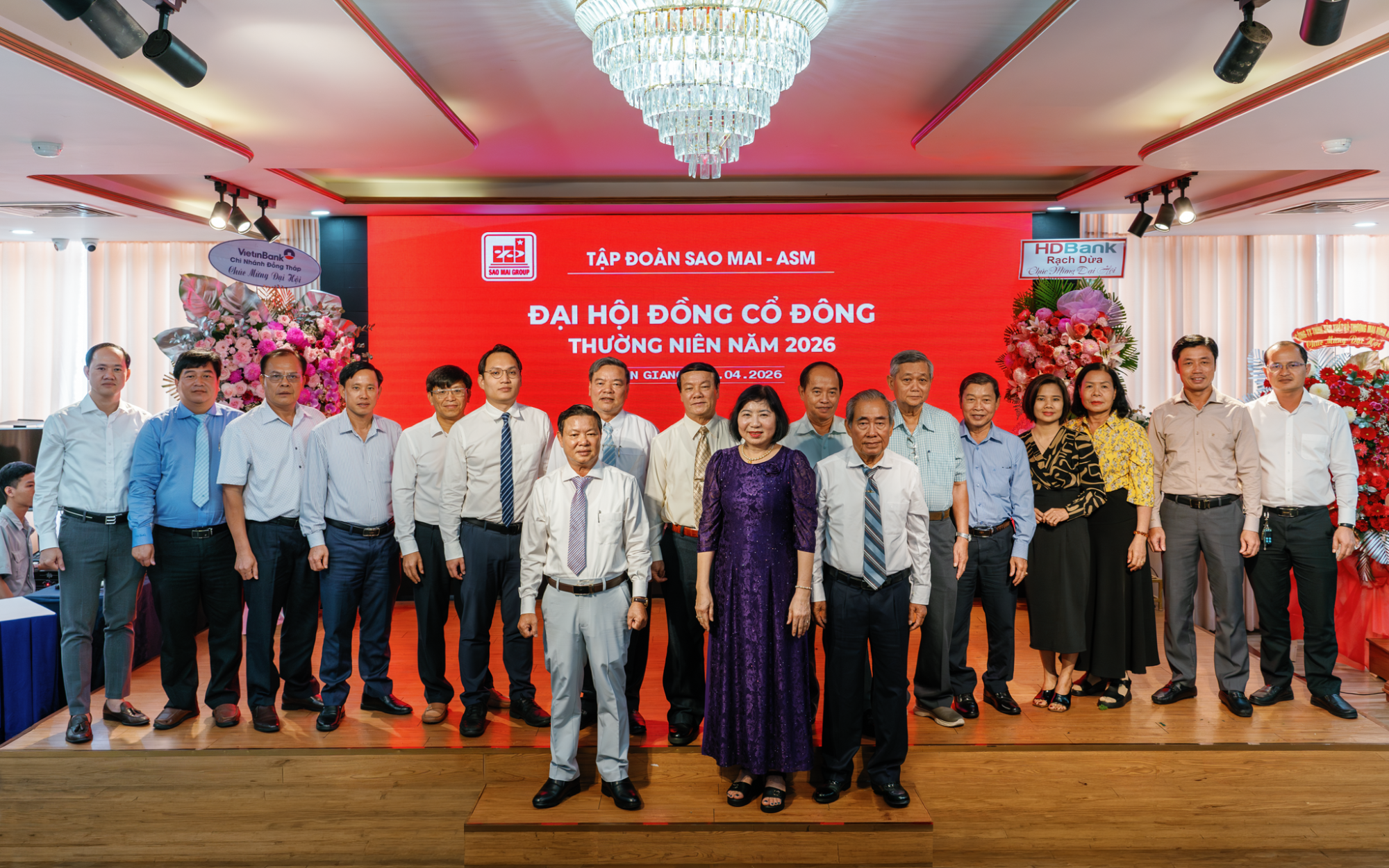 TẬP ĐOÀN SAO MAI TỔ CHỨC ĐẠI HỘI ĐỒNG CỔ ĐÔNG THƯỜNG NIÊN NĂM 2026