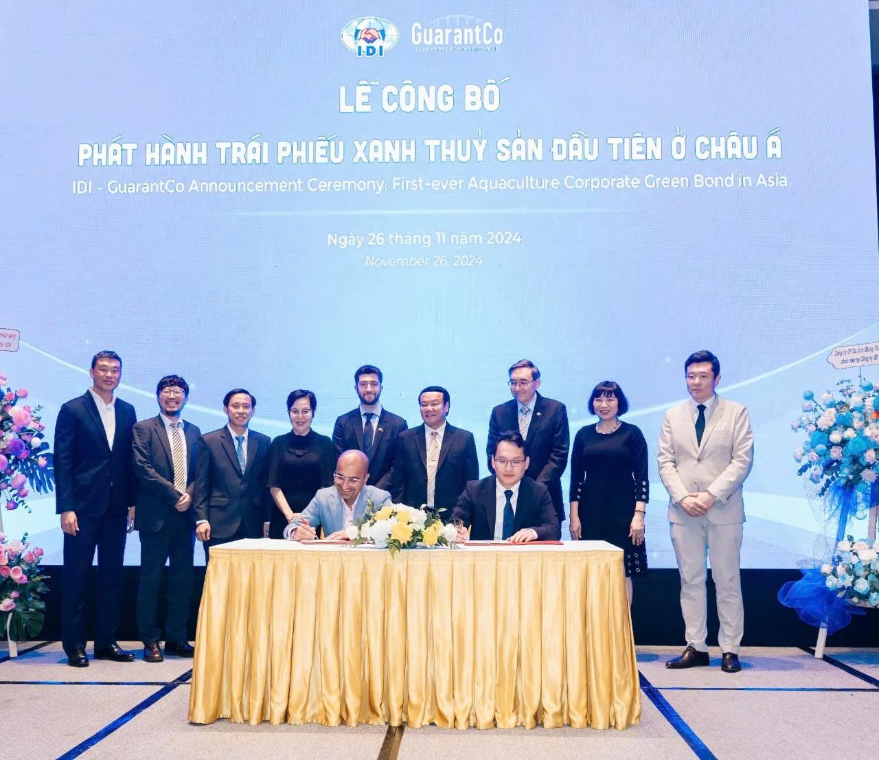 IDI SUCCESSFULLY ISSUES FIRST AQUACULTURE GREEN BOND IN ASIA-PACIFIC